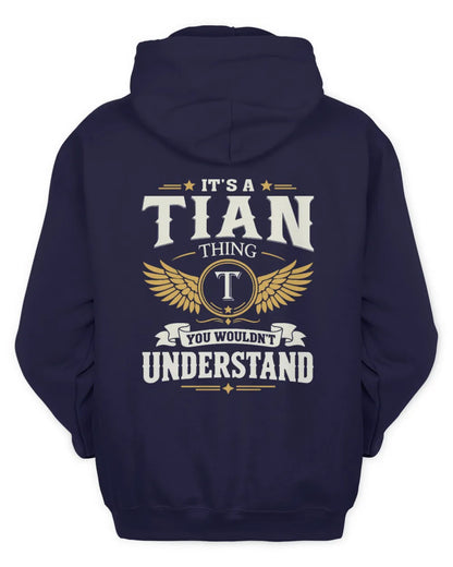 TIAN KT06-M008 It’s a [NAME] Thing – You Wouldn’t Understand | Personalized Vintage T-Shirt - Unisex Hoodie - Navy