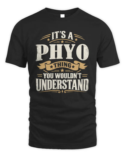 PHYO P08 TH51 - Personalized “It’s a/an [NAME] Thing – You Wouldn’t Understand” Shirt - Unisex Standard T-Shirt - Black