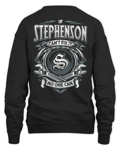 STEPHENSON AP81-K4-626 - Personalized Ahmed Quote Apparel “If Ahmed Can't Fix It, No One Can” - Unisex Sweatshirt - Black