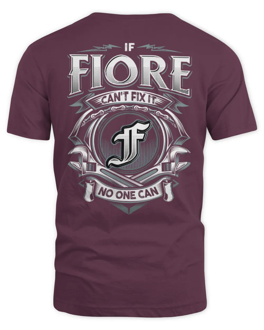 FIORE AP81-K4-626 - Personalized Ahmed Quote Apparel “If Ahmed Can't Fix It, No One Can” - Unisex Standard T-Shirt - Maroon