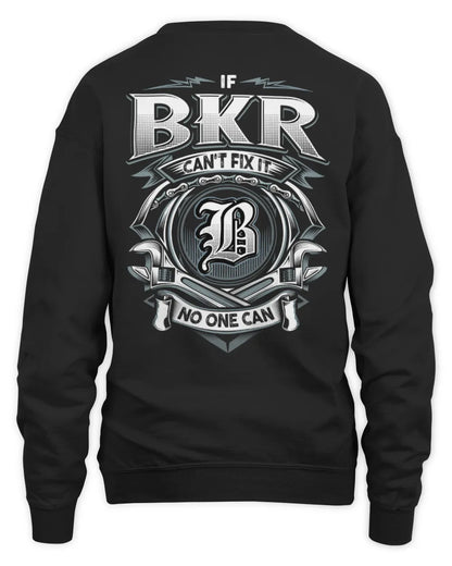 BKR AP81-K4-626 - Personalized Ahmed Quote Apparel “If Ahmed Can't Fix It, No One Can” - Unisex Sweatshirt - Black