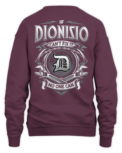 DIONISIO AP81-K4-626 - Personalized Ahmed Quote Apparel “If Ahmed Can't Fix It, No One Can” - Unisex Sweatshirt - Maroon