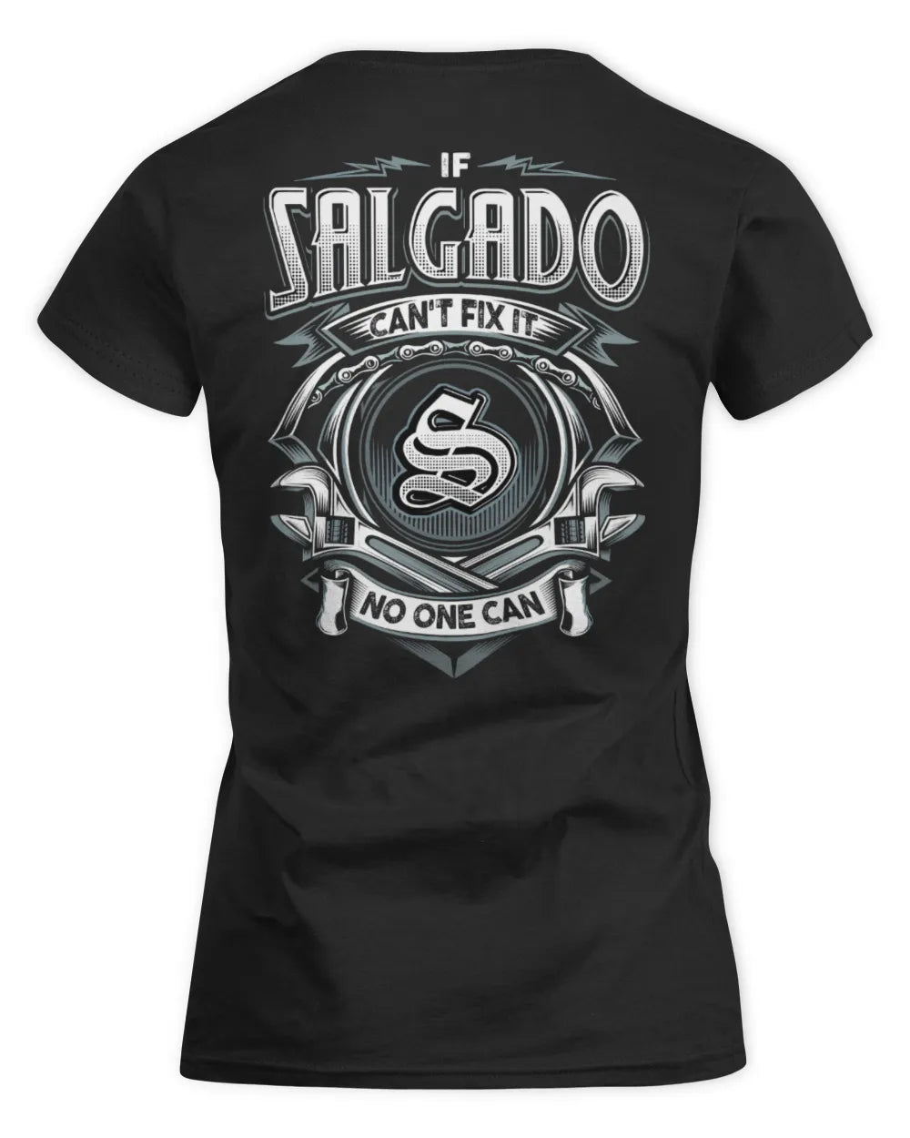 SALGADO AP81-K4-626 - Personalized Ahmed Quote Apparel “If Ahmed Can't Fix It, No One Can” - Women's Standard T-Shirt - Black