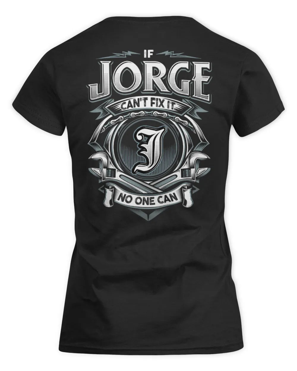 JORGE AP81-K4-626 - Personalized Ahmed Quote Apparel “If Ahmed Can't Fix It, No One Can” - Women's Standard T-Shirt - Black
