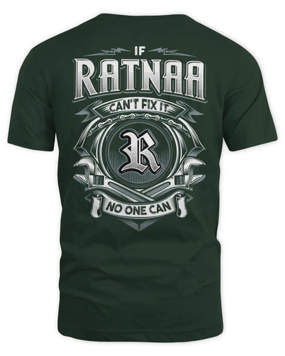 RATNAA AP81-K4-626 - Personalized Ahmed Quote Apparel “If Ahmed Can't Fix It, No One Can” - Unisex Standard T-Shirt - Forest Green