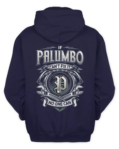 PALUMBO AP81-K4-626 - Personalized Ahmed Quote Apparel “If Ahmed Can't Fix It, No One Can” - Unisex Hoodie - Navy