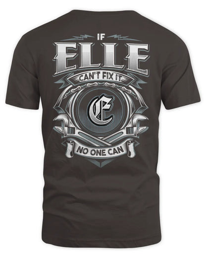 ELLE AP81-K4-626 - Personalized Ahmed Quote Apparel “If Ahmed Can't Fix It, No One Can” - Unisex Standard T-Shirt - Dark Chocolate