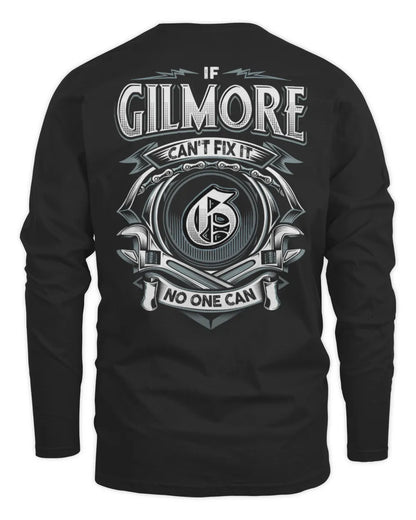 GILMORE AP81-K4-626 - Personalized Ahmed Quote Apparel “If Ahmed Can't Fix It, No One Can” - Men's Long Sleeved T-Shirt - Black