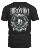 HIROYUKI AP81-K4-626 - Personalized Ahmed Quote Apparel “If Ahmed Can't Fix It, No One Can” - Unisex Standard T-Shirt - Black