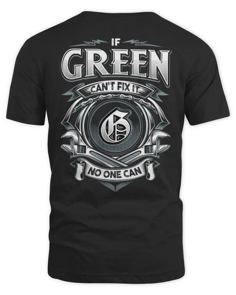 GREEN AP81-K4-626 - Personalized Ahmed Quote Apparel “If Ahmed Can't Fix It, No One Can”