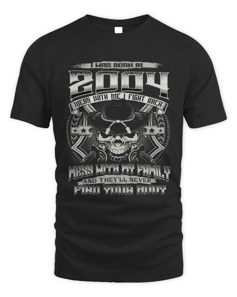 2004 HH89-K2 – Protective Family Quote T-Shirt - Unisex Standard T-Shirt - Black