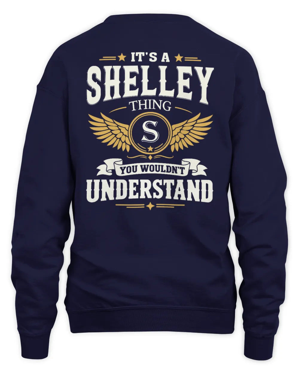 SHELLEY KT06-M008 It’s a [NAME] Thing – You Wouldn’t Understand | Personalized Vintage T-Shirt - Unisex Sweatshirt - Navy