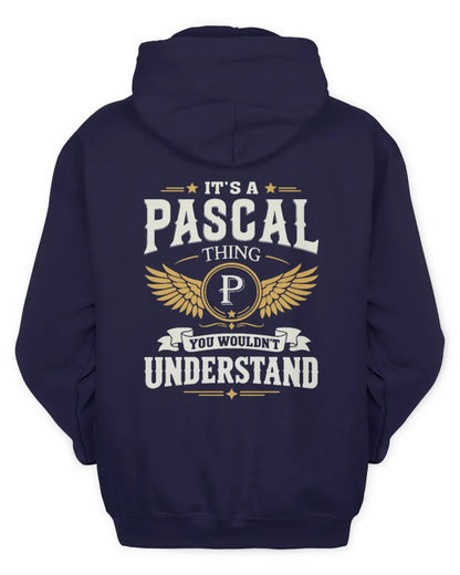 PASCAL KT06-M008 It’s a [NAME] Thing – You Wouldn’t Understand | Personalized Vintage T-Shirt - Unisex Hoodie - Navy