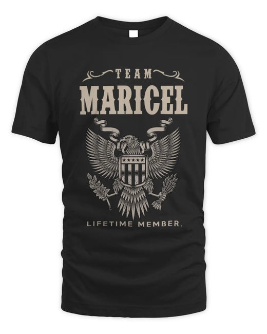 MARICEL TP06-K82 – Personalized Classic Style Apparel “Team NAME Lifetime Member”