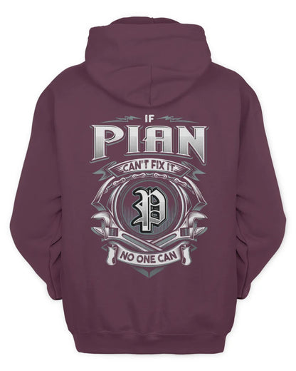 PIAN AP81-K4-626 - Personalized Ahmed Quote Apparel “If Ahmed Can't Fix It, No One Can” - Unisex Hoodie - Maroon