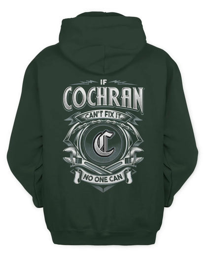 COCHRAN AP81-K4-626 - Personalized Ahmed Quote Apparel “If Ahmed Can't Fix It, No One Can” - Unisex Hoodie - Forest Green