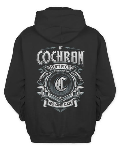 COCHRAN AP81-K4-626 - Personalized Ahmed Quote Apparel “If Ahmed Can't Fix It, No One Can” - Unisex Hoodie - Black