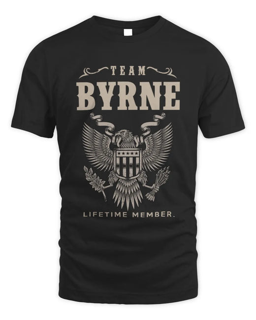 BYRNE TP06-K82 – Personalized Classic Style Apparel “Team NAME Lifetime Member”