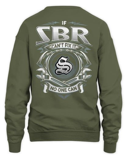 SBR AP81-K4-626 - Personalized Ahmed Quote Apparel “If Ahmed Can't Fix It, No One Can” - Unisex Sweatshirt - Military Green