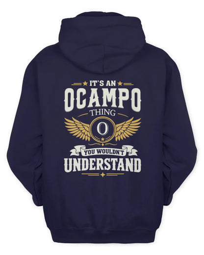 OCAMPO KT06-M008 It’s a [NAME] Thing – You Wouldn’t Understand | Personalized Vintage T-Shirt - Unisex Hoodie - Navy