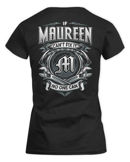 MAUREEN AP81-K4-626 - Personalized Ahmed Quote Apparel “If Ahmed Can't Fix It, No One Can” - Women's Standard T-Shirt - Black