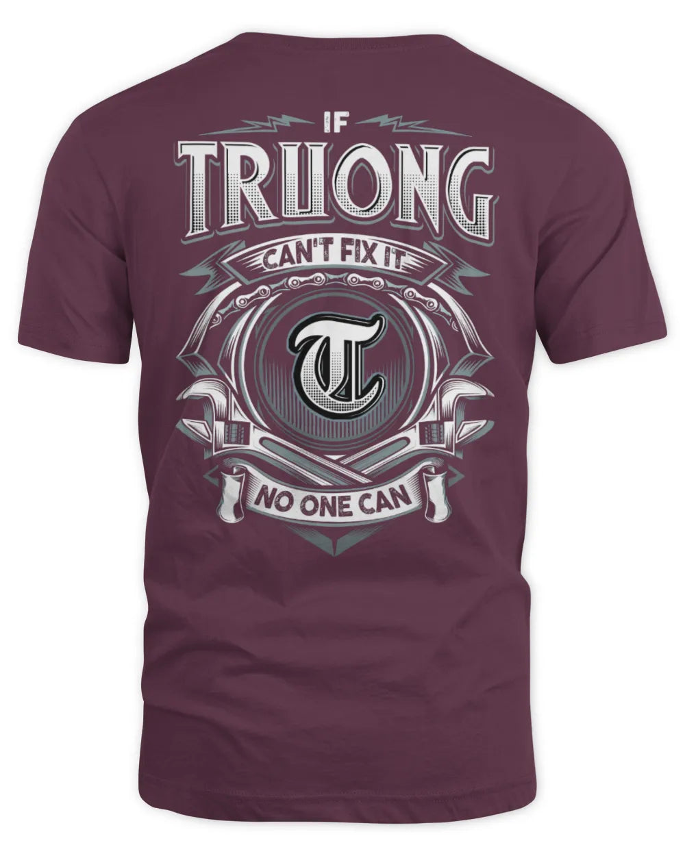 TRUONG AP81-K4-626 - Personalized Ahmed Quote Apparel “If Ahmed Can't Fix It, No One Can” - Unisex Standard T-Shirt - Maroon