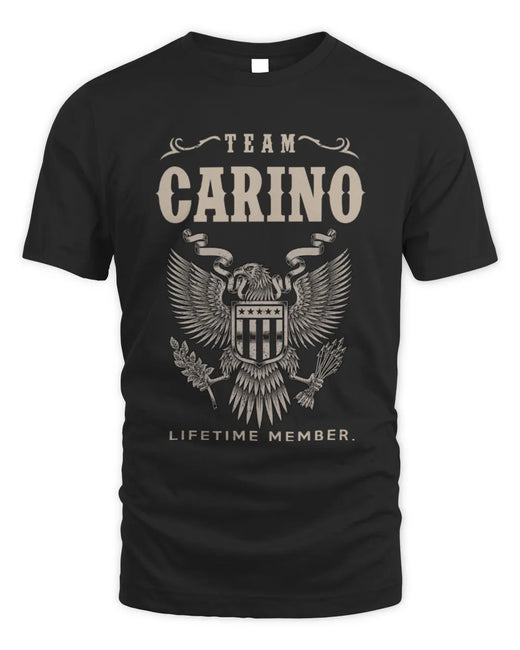CARINO TP06-K82 – Personalized Classic Style Apparel “Team NAME Lifetime Member”