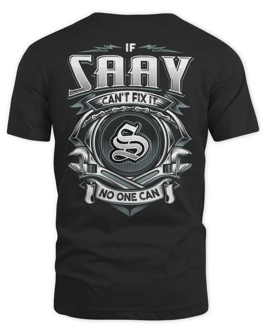 SAAY AP81-K4-626 - Personalized Ahmed Quote Apparel “If Ahmed Can't Fix It, No One Can”