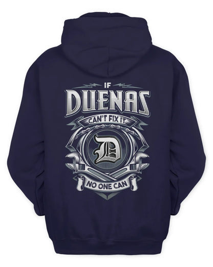DUENAS AP81-K4-626 - Personalized Ahmed Quote Apparel “If Ahmed Can't Fix It, No One Can” - Unisex Hoodie - Navy