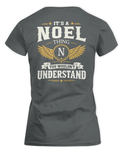NOEL KT06-M008 It’s a [NAME] Thing – You Wouldn’t Understand | Personalized Vintage T-Shirt - Women's Standard T-Shirt - Charcoal