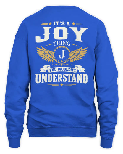 JOY KT06-M008 It’s a [NAME] Thing – You Wouldn’t Understand | Personalized Vintage T-Shirt - Unisex Sweatshirt - Royal