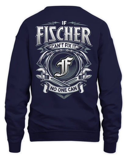 FISCHER AP81-K4-626 - Personalized Ahmed Quote Apparel “If Ahmed Can't Fix It, No One Can” - Unisex Sweatshirt - Navy