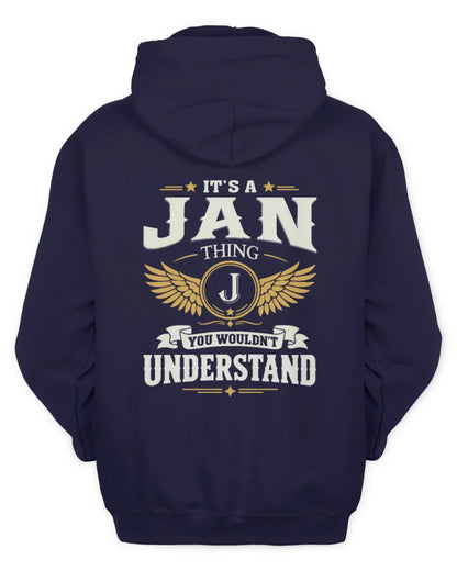 JAN KT06-M008 It’s a [NAME] Thing – You Wouldn’t Understand | Personalized Vintage T-Shirt - Unisex Hoodie - Navy