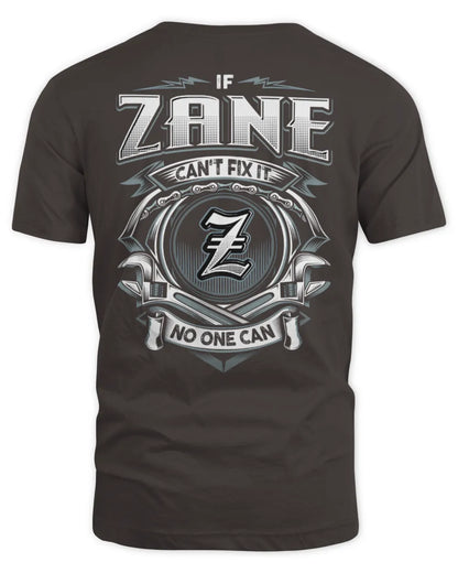 ZANE AP81-K4-626 - Personalized Ahmed Quote Apparel “If Ahmed Can't Fix It, No One Can” - Unisex Standard T-Shirt - Dark Chocolate