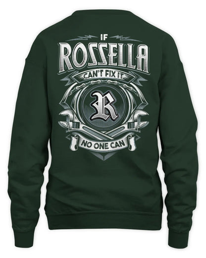 ROSSELLA AP81-K4-626 - Personalized Ahmed Quote Apparel “If Ahmed Can't Fix It, No One Can” - Unisex Sweatshirt - Forest Green