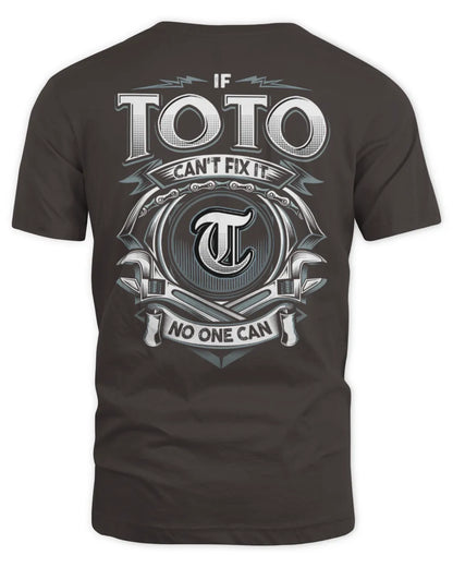 TOTO AP81-K4-626 - Personalized Ahmed Quote Apparel “If Ahmed Can't Fix It, No One Can” - Unisex Standard T-Shirt - Dark Chocolate