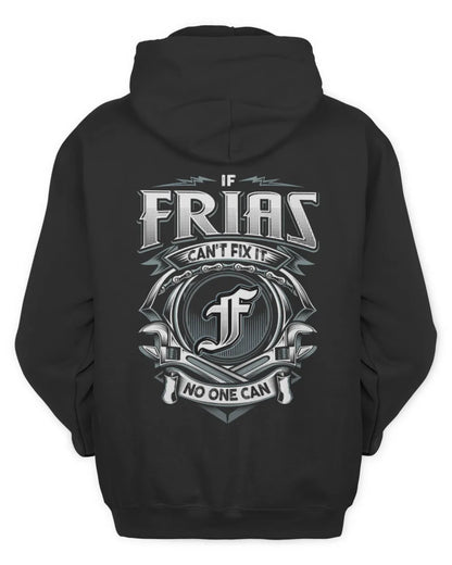 FRIAS AP81-K4-626 - Personalized Ahmed Quote Apparel “If Ahmed Can't Fix It, No One Can” - Unisex Hoodie - Black