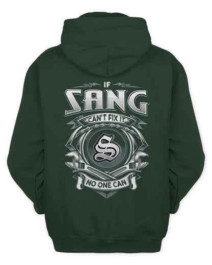 SANG AP81-K4-626 - Personalized Ahmed Quote Apparel “If Ahmed Can't Fix It, No One Can” - Unisex Hoodie - Forest Green