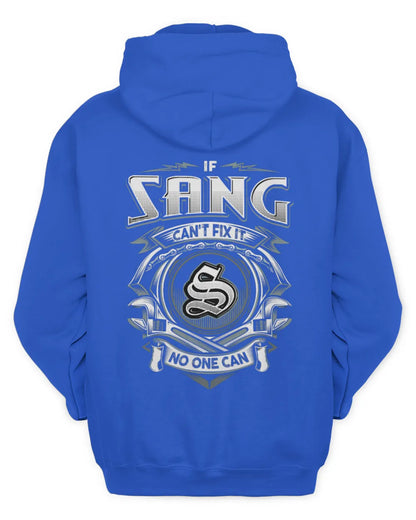 SANG AP81-K4-626 - Personalized Ahmed Quote Apparel “If Ahmed Can't Fix It, No One Can” - Unisex Hoodie - Royal