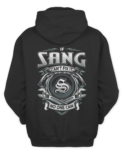 SANG AP81-K4-626 - Personalized Ahmed Quote Apparel “If Ahmed Can't Fix It, No One Can” - Unisex Hoodie - Black