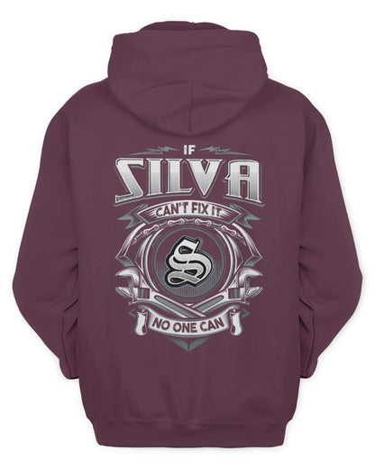SILVA AP81-K4-626 - Personalized Ahmed Quote Apparel “If Ahmed Can't Fix It, No One Can” - Unisex Hoodie - Maroon