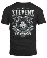 STEVENS AP81-K4-626 - Personalized Ahmed Quote Apparel “If Ahmed Can't Fix It, No One Can” - Unisex Standard T-Shirt - Black