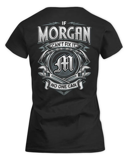 MORGAN AP81-K4-626 - Personalized Ahmed Quote Apparel “If Ahmed Can't Fix It, No One Can” - Women's Standard T-Shirt - Black