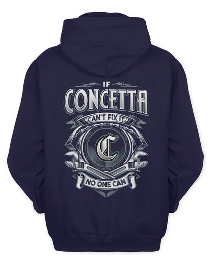 CONCETTA AP81-K4-626 - Personalized Ahmed Quote Apparel “If Ahmed Can't Fix It, No One Can” - Unisex Hoodie - Navy