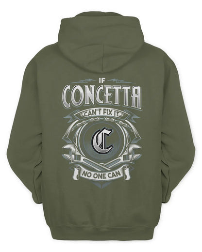 CONCETTA AP81-K4-626 - Personalized Ahmed Quote Apparel “If Ahmed Can't Fix It, No One Can” - Unisex Hoodie - Military Green