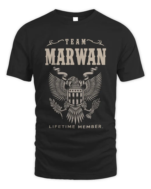 MARWAN TP06-K82 – Personalized Classic Style Apparel “Team NAME Lifetime Member”