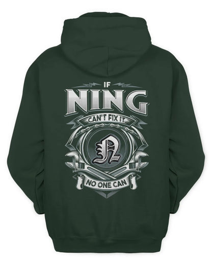NING AP81-K4-626 - Personalized Ahmed Quote Apparel “If Ahmed Can't Fix It, No One Can” - Unisex Hoodie - Forest Green
