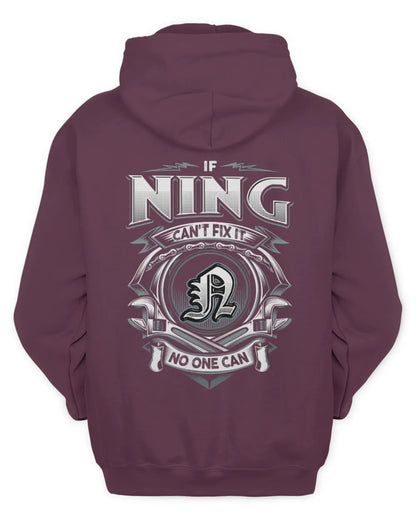 NING AP81-K4-626 - Personalized Ahmed Quote Apparel “If Ahmed Can't Fix It, No One Can” - Unisex Hoodie - Maroon