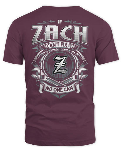 ZACH AP81-K4-626 - Personalized Ahmed Quote Apparel “If Ahmed Can't Fix It, No One Can” - Unisex Standard T-Shirt - Maroon
