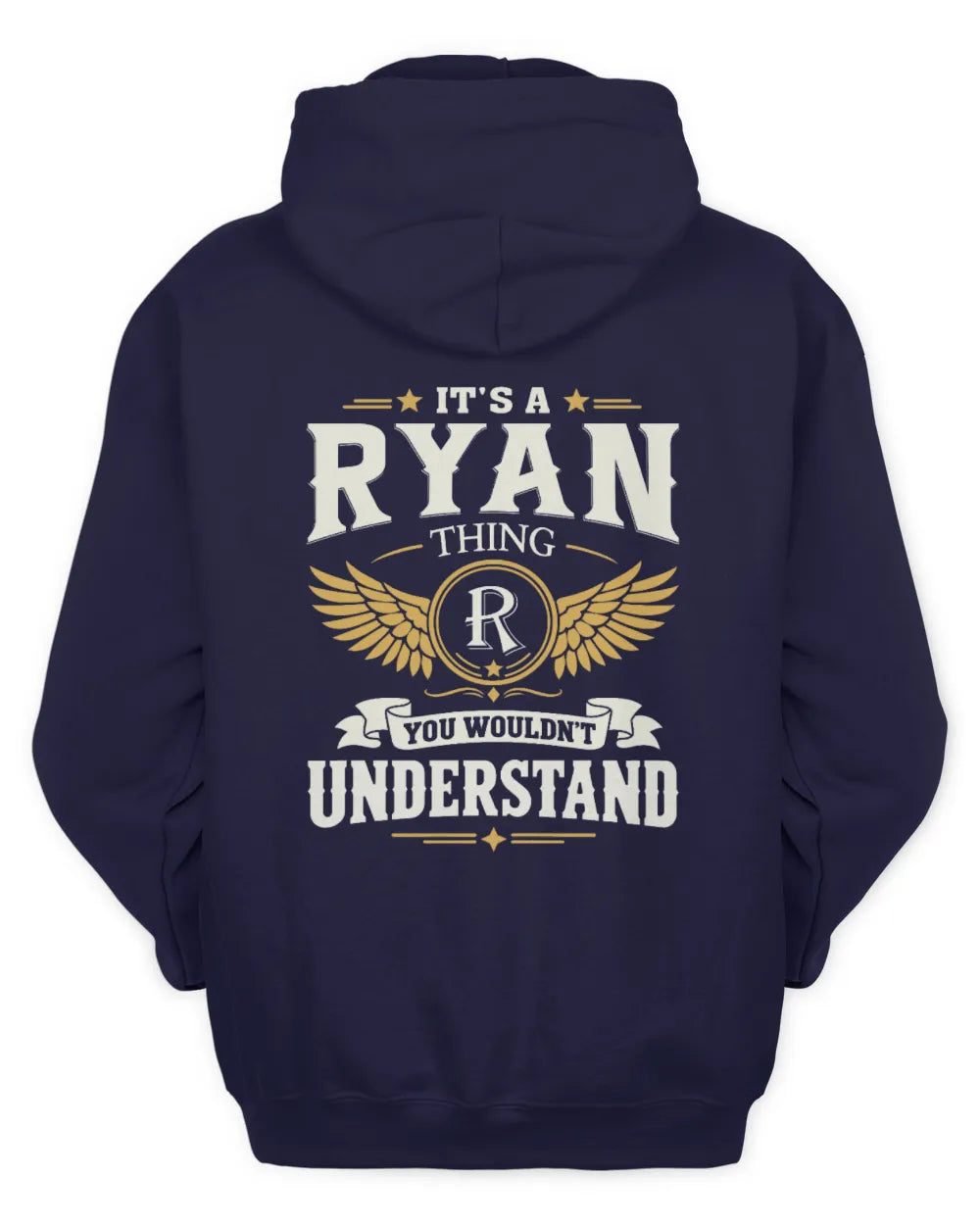 RYAN KT06-M008 It’s a [NAME] Thing – You Wouldn’t Understand | Personalized Vintage T-Shirt - Unisex Hoodie - Navy